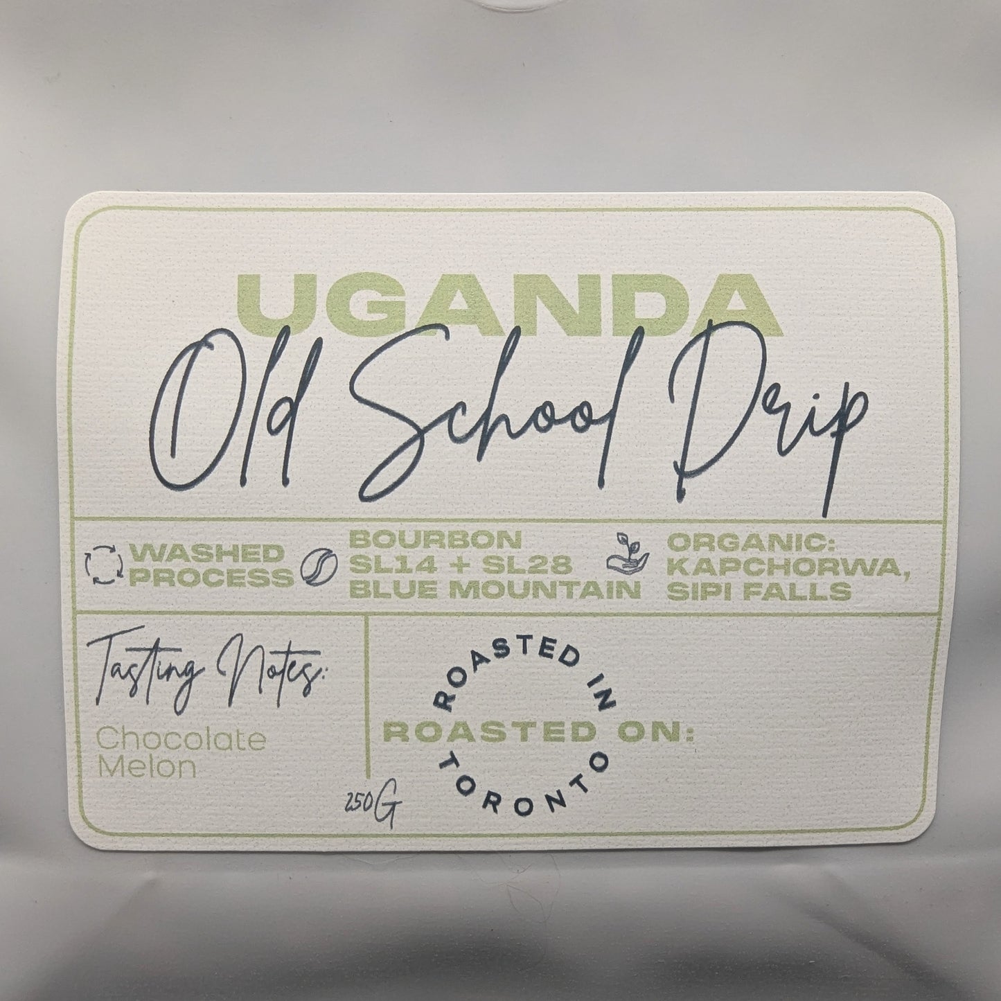 OLD SCHOOL DRIP | CHOCOLATE CAKE, NOUGAT, SWEET | Washed Process | UGANDA