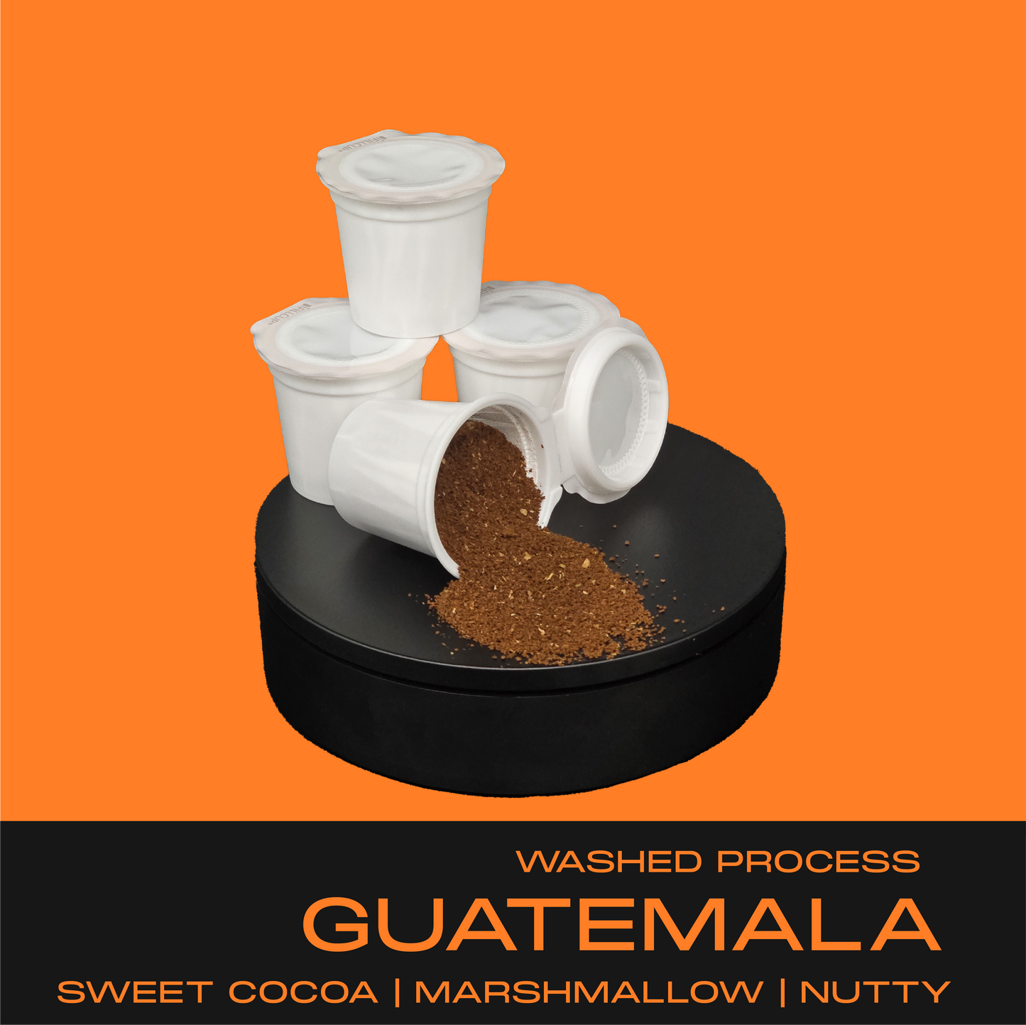 OLD SCHOOL K-CUPS | SWEET COCOA, MARSHMALLOW & NUTTY | Washed Process Guatemala