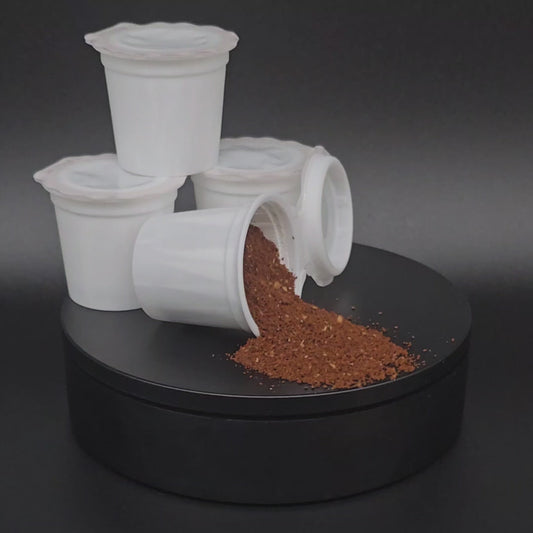 NEW SCHOOL DECAF K-CUPS | CINNAMON BUN, GOLDEN GRAHAMS, ORANGE BLOSSOM | Swiss Water Process | KENYA